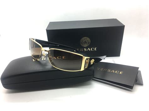 Versace sunglasses women gold